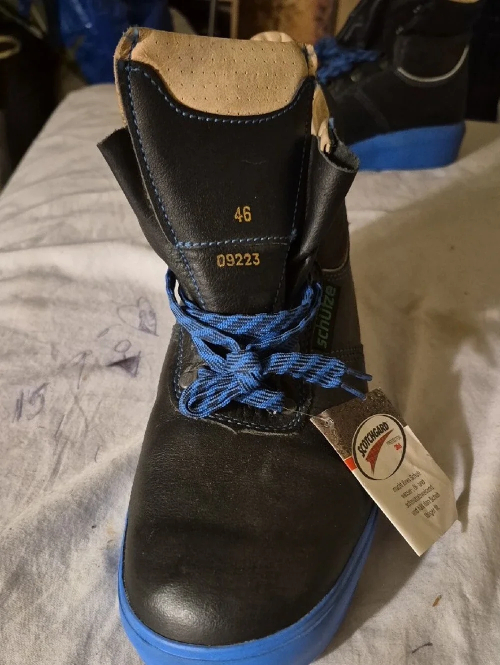 Schutze Asphalt Profi 6432 Steel Toe Boots Size 46